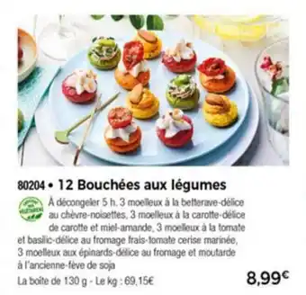 Thiriet 12 Bouchées aux légumes offre