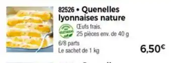 Thiriet Quenelles iyonnaises nature offre