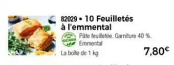 Thiriet 10 Feuilletés à l'emmental offre