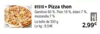 Thiriet Pizza thon offre