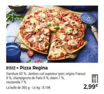 Thiriet Pizza regina offre