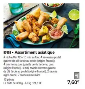 Thiriet Assortiment asiatique offre