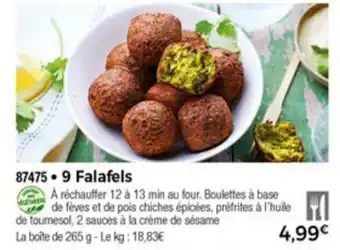 9 Falafels