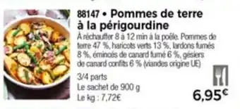 Thiriet Pommes de terre à la périgourdine offre