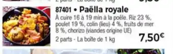 Thiriet Paëlla royale offre
