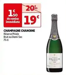 Auchan Chanoine - champagne offre