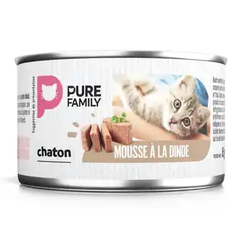 Jardiland Pure Family - mousse chaton en boite pure offre