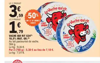 E.Leclerc VACHE QUI RIT X24(1) offre