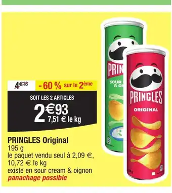 Migros PRINGLES Original offre