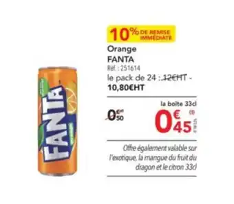 METRO Orange FANTA offre