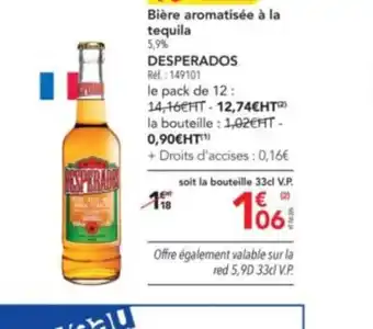 METRO Bière aromatisée à la tequila 5,9% offre