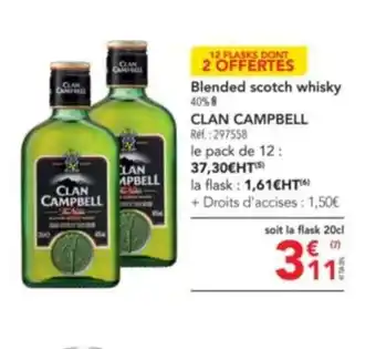 METRO Blended scotch whisky 40% 8 offre