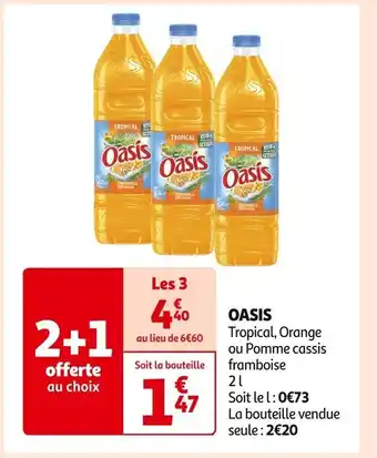 Auchan Supermarché OASIS offre