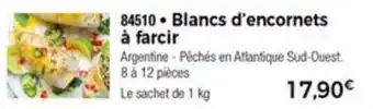 Thiriet Blancs d'encornets à farcir offre