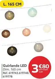 Gifi Guirlande led offre