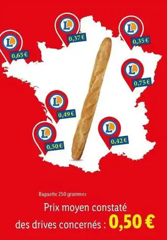 Lidl Baguette offre