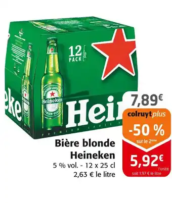 Colruyt Heineken Bière blonde offre
