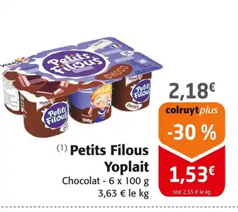 Colruyt Yoplait Petits Filous offre