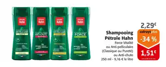 Colruyt Pétrole Hahn Shampooing offre