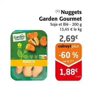 Colruyt Garden Gourmet Nuggets offre