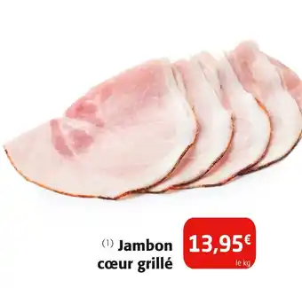 Colruyt Jambon cœur grillé offre