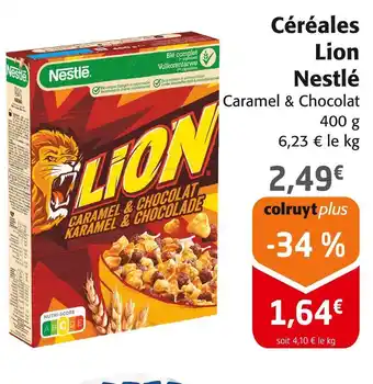 Colruyt Nestlé Céréales Lion offre