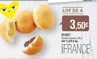 Match BEIGNET offre