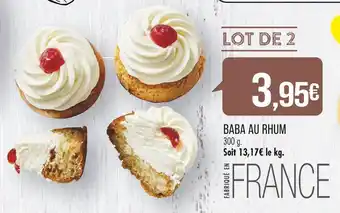Match BABA AU RHUM offre