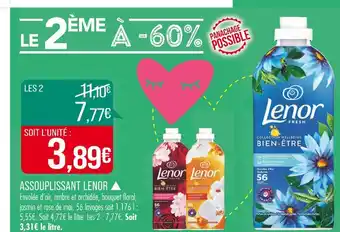 Match LENOR ASSOUPLISSANT ▲ offre