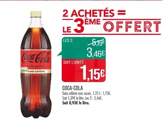 Match COCA-COLA COCA-COLA offre