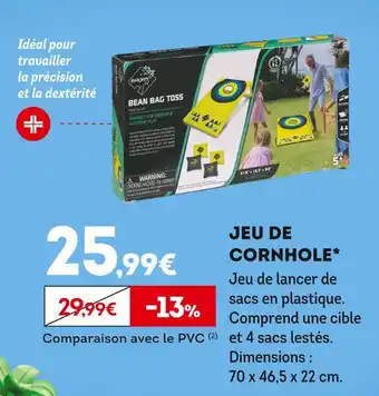 JEU DE CORNHOLE