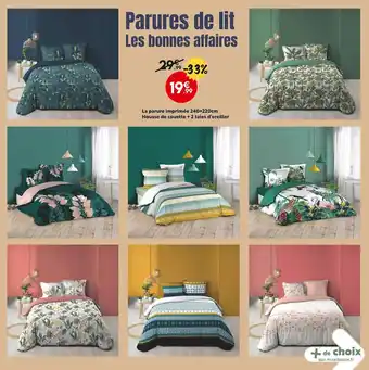 Maxi Bazar Parures de lit Les bonnes affaires offre