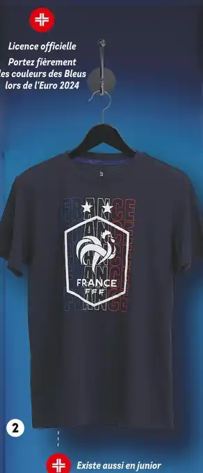 Sport 2000 FFF T-SHIRT ADULTE offre