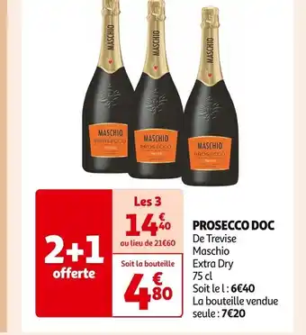 Auchan Supermarché PROSECCO DOC offre