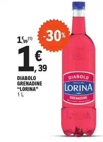 E.Leclerc GRENADINE "LORINA" offre