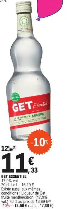 E.Leclerc GET ESSENTIEL offre