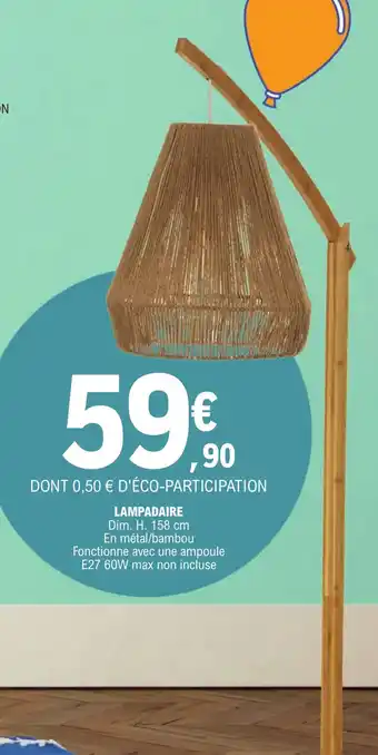 E.Leclerc LAMPADAIRE offre