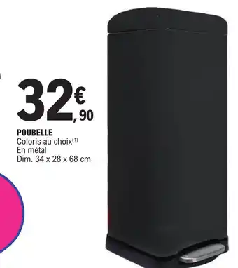 E.Leclerc POUBELLE offre