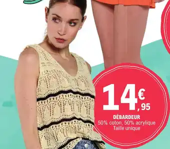 E.Leclerc DÉBARDEUR offre