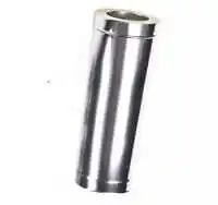 Bricorama TUBE DROIT ISOLE DOUBLE PAROI INOX EP. 0.6MM Ø 100-120-130-150-160-180-200 mm - Dimensions: 160 mm offre