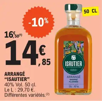 E.Leclerc ARRANGÉ "ISAUTIER” offre