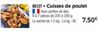 Thiriet Cuisses de poulet offre
