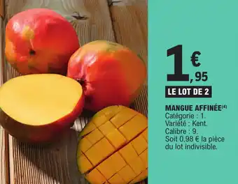 E.Leclerc MANGUE AFFINÉE(4) offre