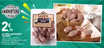 LES MINIS SAUCISSONS(2) "GALIBIER"