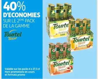 TOURTEL 40% D'ECONOMIES SUR LE 2EME PACK DE LA GAMME TOURTEL