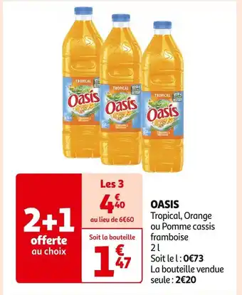 Auchan Supermarché OASIS offre
