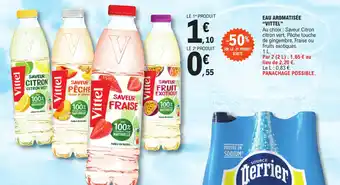 E.Leclerc EAU AROMATISÉE "VITTEL" offre