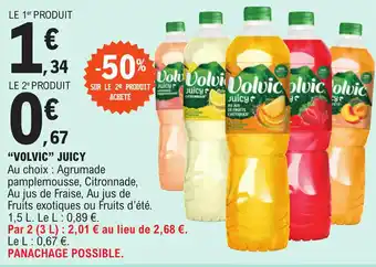 E.Leclerc "VOLVIC" JUICY offre