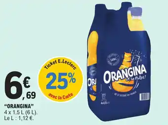 E.Leclerc "ORANGINA" offre