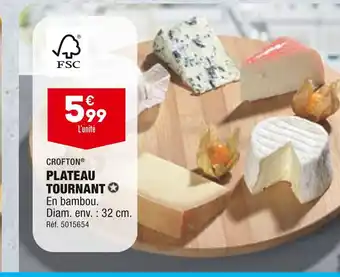 ALDI CROFTON PLATEAU TOURNANT offre